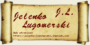 Jelenko Lugomerski vizit kartica